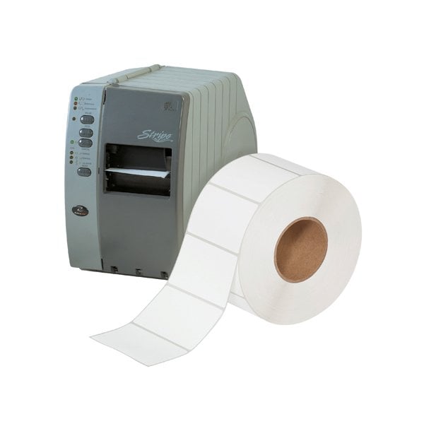 Bsc Preferred 4 x 2-1/2'' White Thermal Transfer Labels, 2400PK BUY00014133 - main